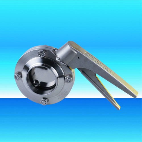 Sanitary butterfly valve